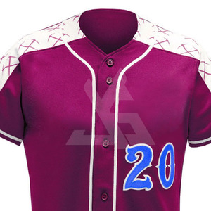 Maillot de baseball à prix raisonnable pour les sports de plein air, taille adulte, coupe confortable, vêtements de baseball et de softball pour hommes - Product Image 6