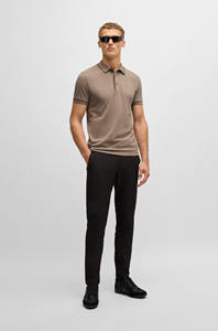 Vente en gros de t-shirts polo personnalisés pour hommes t-shirts polo coupe ajustée en coton doux et respirant pour une tenue décontractée t-shirts polo pour usage quotidien - Product Image 3