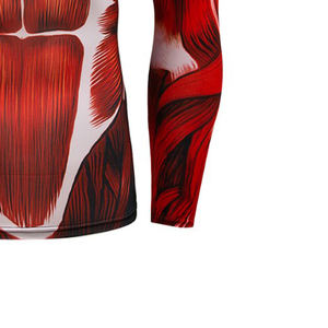 Top meilleure qualité à la mode rash guard à manches longues Compression rash guard pour hommes sublimé imprimé - Product Image 4