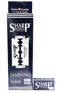 Cuchillas de Repuesto Durablade Sharp de Titanio de Doble Filo para Maquinilla de Afeitar de Seguridad |   100 Cuchillas de Acero Inoxidable para Hombre |   Paquete al por Mayor - Product Image 2
