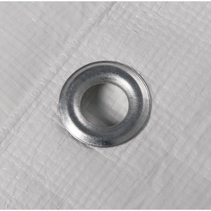140 G/m PE White Construction Tarpaulin 1.76 m Length 3.41 m Width - Product Image 2