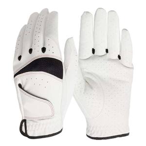 Gants de golf en cuir de cabretta pour hommes, norme internationale, meilleure qualité, durables, personnalisables, protection UV pour la main gauche, sport - Product Image 1