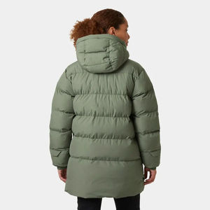 Parka matelassée Aurora pour femme, vert lavande, OEM, à forte demande, capuche ajustable par cordon, matelassée, veste d'hiver pour femme, style bulle - Product Image 2