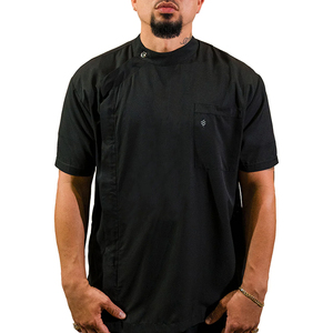 Uniforme de peluquero moderno Patrones elegantes Diseñado Tela de algodón amigable con la piel para un aspecto pulido para tareas de barbería - Product Image 4