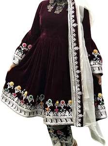 Robe kuchi vintage ethnique tribal, robe de soirée traditionnelle afghane/pakistanaise Kuchi Kochi 3057 - Product Image 6