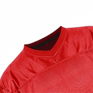 Nueva Llegada, Nuevo Estilo, Jersey de Rugby Unisex para Adultos, Talla Grande, Malla Transpirable, Manga Corta, Uniforme de Fútbol Americano con Logotipo Frontal - Product Image 3
