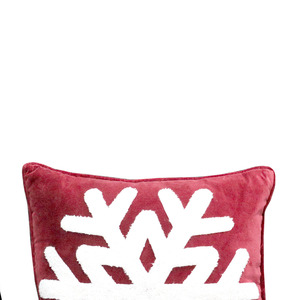 Housse de coussin de Noël en coton biologique brodée avec motif personnalisé, style luxueux, coussin tissé pour la décoration de la maison et de l'hôtel - Product Image 3