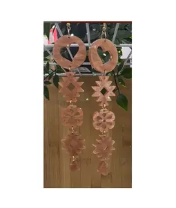 Wholesale Price Unique Design Women Fashion Jewelry Wooden Earring Manufacturer And Exporter In India