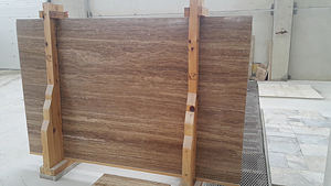 Turquoise Brown Travertin Veine Cut Dalles 12mm Durabilité Moderne Extérieur Café Brun Noche Decking Poli Matt Honed Cem - Product Image 5