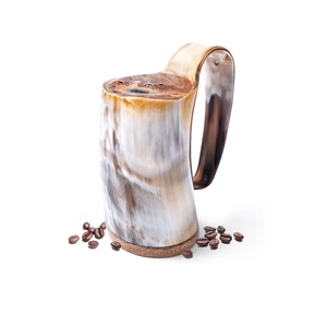 Meilleure tasse de bière en corne de buffle Tasses à corne à boire Au meilleur Qualité Tasses à corne de buffle Cornes à boire Inde - Product Image 3