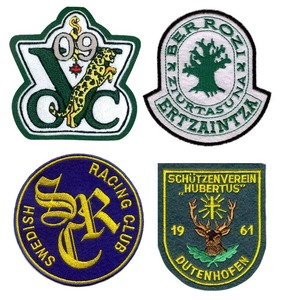 Parches Bordados de Diseño Personalizado, Insignias de Poliéster Hechas a Mano, Insignias Bordadas Termoadhesivas, Logotipos de Tela Tejida, Tamaños Personalizados para Ropa - Product Image 4