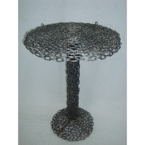 โต๊ะกลางทำจากโลหะพร้อมของตกแต่งบ้านโต๊ะกลางแบบวินเทจทำจากไม้ - Product Image 5