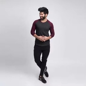 <b>Top</b> Quality 100% Cotton T Shirt Summer <b>Short</b> <b>Sleeve</b> Custom Color Plus Size Breathable Men's T Shirt - Product Image 4