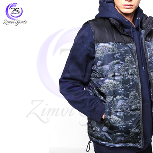 Gilet épais pour hommes, hiver chaud confortable OEM/ODM fabricant fournir le meilleur produit de qualité hommes vêtements d'hiver gilet - Product Image 3