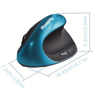 <span class=keywords><strong>Mouse</strong></span> Laptop Ergonomis <span class=keywords><strong>6</strong></span> Tombol, Nyaman, Portable, Tahan Lama, Hemat Daya, untuk Tangan Kanan, Senyap - Product Image 2