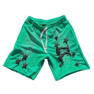 Offre Spéciale de sport en cours d'exécution séchage rapide lavage à l'acide court personnalisé blanc cordon lavage à l'acide court avec bouffée imprimé - Product Image 2