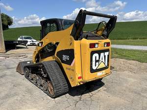 Utilisé pour la chargeuse compacte CAT 297C Capacité de 2 tonnes Bonne condition Vente d'origine Mini chargeuse sur pneus Moteur Pompe à roulement - Product Image 2