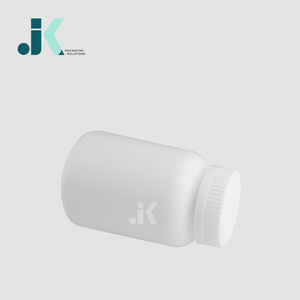 ขวดกลมบรรจุภัณฑ์ HDPE 150มล. ฝาปิดขวดกลมมีบริการ OEM/ODM M0333สีขาว - Product Image 3