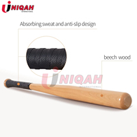 Batte de baseball classique pour adultes et jeunes pour la pratique à domicile et la batte professionnelle d'autodéfense en bois tendre