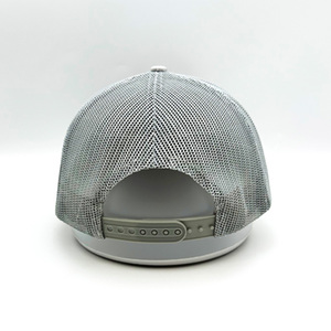 หมวกแก๊ปหนังสีเทาสีน้ำตาลเข้ม7แผงแบบกำหนดเองหมวกแก๊ปทรงสแนปแบ็กสำหรับ112ริชาร์ดหมวกทรูเกอร์พร้อมเชือกหมวกรูปภาพทางการสไตล์สตรีท - Product Image 5