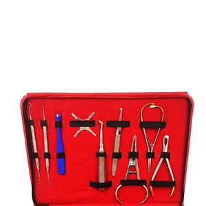 Ensemble d'instruments dentaires d'orthodontie KyrenMed, pinces d'orthodontie, pinces de formage, acier inoxydable, attache extractible par SurgiRight - Product Image 4