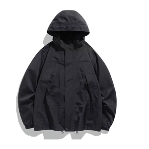 Chaqueta Cortavientos Impermeable con Logotipo Personalizado, Estilo Patchwork, para Hombre, Deportiva, Casual, de Secado Rápido, Transpirable, para Todas las Temporadas, Superventas - Product Image 3