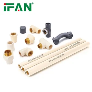 IFAN Factory Wholesale Price Pipe Fittings PVC For Outdoor Drainage And Water Supply PN16 PVC-U Fittings PN10 CPVC Pipe Fittings