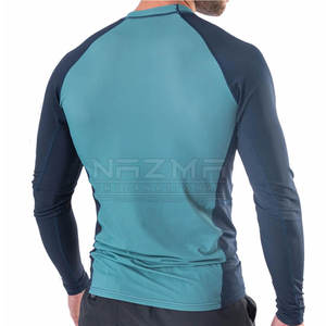 Rash Guards respirants sublimés pour hommes, dernier modèle, à prix raisonnable et à faible quantité minimale de commande - Product Image 4