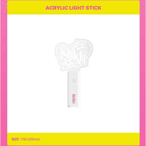 KiiiKiii - Official Acrylic <b>Light</b> <b>Stick</b> 2026 KiiiKiii FAN CONCERT [KiiiKiii FESTiiiVAL] - Product Image 2