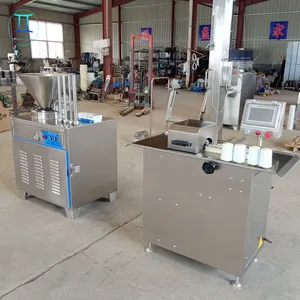 sausage twist machine vertical vacuum sausage filler stuffer sausage sealant roasting linking filling machine