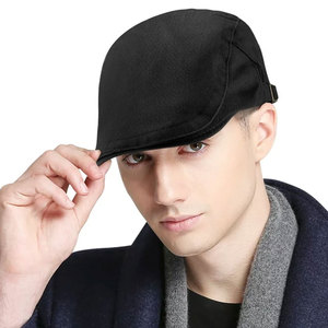 Sombrero de hombre Gorra plana Golf Transpirable Estilo al aire libre Hecho en Pakistán Ideal para hombres Ropa casual - Product Image 3