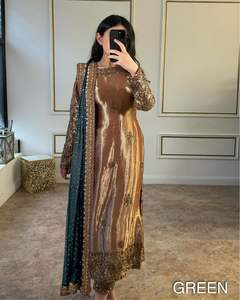 EID SPACIAL ใหม่ที่กําลังจะมาพร้อมสวมคอลเลกชัน KURTI แฟนซีพร้อมก้นสวยงามและชุด DUPATTA สีหรูหรา - Product Image 4