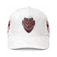 Nouvelles casquettes de baseball en daim à 5 panneaux, style Gorras Chunky, avec broderie originale 31 Sombreros, visière courbée et patchs, modèle Barbas Hats El Mago
