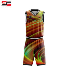 Uniforme de baloncesto personalizado de la más alta calidad para camiseta de baloncesto reversible para adultos camiseta de estilo americano - Product Image 3
