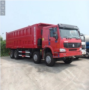 Camion à benne basculante Howo 440 chevaux Sinotruk Sitrak C7h 4X2 6X4 8X4 40 tonnes 12 roues en vente en gros - Product Image 1
