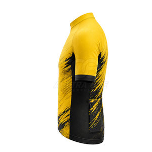 Active Fit Men <b>Cycling</b> Jersey Lightweight Breathable Customized Polyester Stretch Material High Quality for Outdoor Riding - Product Image 3