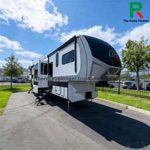 OEM en Chine : Remorque de luxe 2025 pour camping familial et expéditions, type 'Fifth Wheel' avec espace pour véhicule de loisirs - Product Image 1