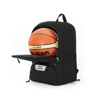 Sac à dos d'équipe de basketball en nylon et polyester, motif lettres sportives, grande capacité, pour chaussures, voyage, extérieur, durable, Prime BB-0069 - Product Image 6