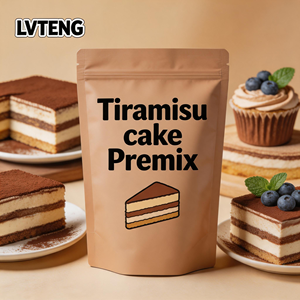 Premezcla Instantánea para Pastel de Tiramisú en Polvo, Sabor Cremoso a Café, Mezcla para Postre, Suministro de Fábrica OEM ODM - Product Image 1
