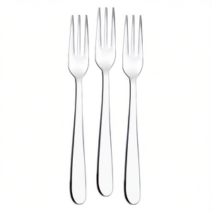 Juego de 3 Tenedores para Postre GOURMET de Acero Inoxidable Cromado Pulido FF5PN0338 15.3cm para las Exigencias Culinarias de Abert - Product Image 2