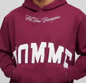 Sweat-shirt à capuche mélangé vintage personnalisé avec poche avant 100% coton coupe ample motif solide sérigraphie hiver à capuche - Product Image 5