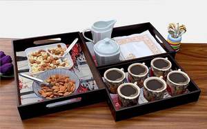 Ensemble de plateaux de service en MDF en vrac très demandé directement de l'usine de l'Inde - Product Image 3