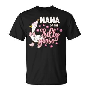 T-shirt promozionale coordinata per la famiglia per il primo compleanno di Nana of the Silly Goose - Product Image 1