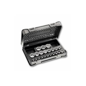 Usag 22-Piece Assortment with Hexagonal <b>Sockets</b> in ABS Case Durable <b>Socket</b> Set - Product Image 1