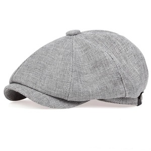 Chapeau Peaky Blinders Tweed Cabbie Original Coton Rétro Casquettes Fit Designer Top Tendance À La Mode RRI-BC-34 - Product Image 4