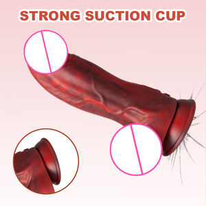 Pénis réaliste godes Alien gros gode vibrateur jouets sexuels pour femme Ultra élastique harnais ceinture sangle sur adulte - Product Image 2