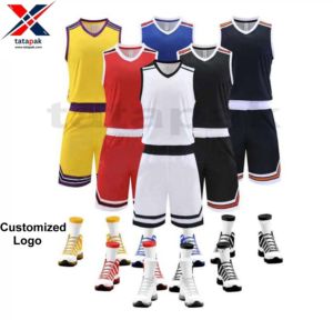 Nouveauté TATAPAK INDUSTRIES uniforme de basket-ball tissu respirant à séchage rapide pour unisexe adulte meilleur prix de vente vente en ligne - Product Image 6