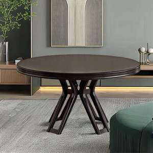 Table basse moderne en métal de qualité supérieure avec un lustre métallique luxueux pour les halls d'hôtel et les lieux d'événements sophistiqués - Product Image 1