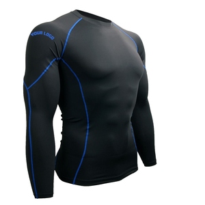 Wholesale Men's Activewear Factory <b>Custom</b> - Premium Quality <b>Compression</b> Top With Soft Breathable Fabric For Gym And Training - Product Image 4