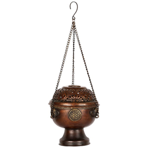 Quemador de incienso de cono Premium con acabado antiguo, soporte de incienso moderno de lujo para meditación, oración y sala de Yoga, tarifa al por mayor - Product Image 1